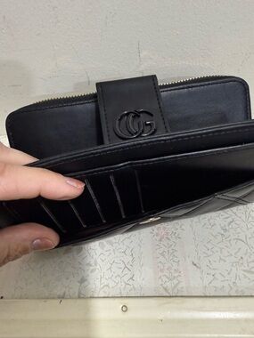 Quilted Black wallet